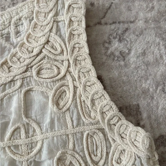 Mahina Boutique Crochet Sleeveless Crop Top O/S Small - Picture 8 of 16